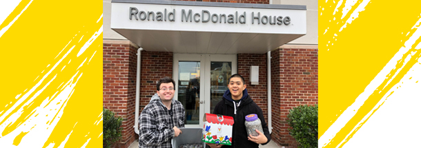 Volunteer at ronald mcdonald house