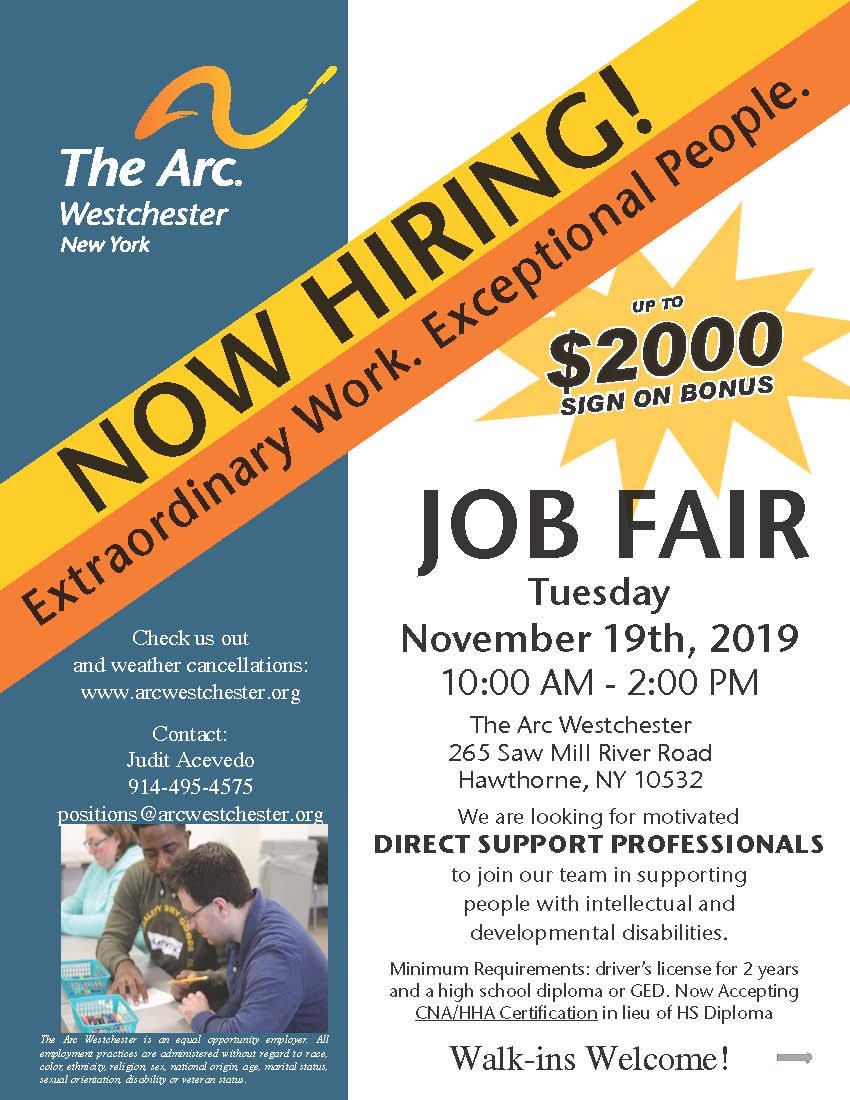 Job Fair | The Arc