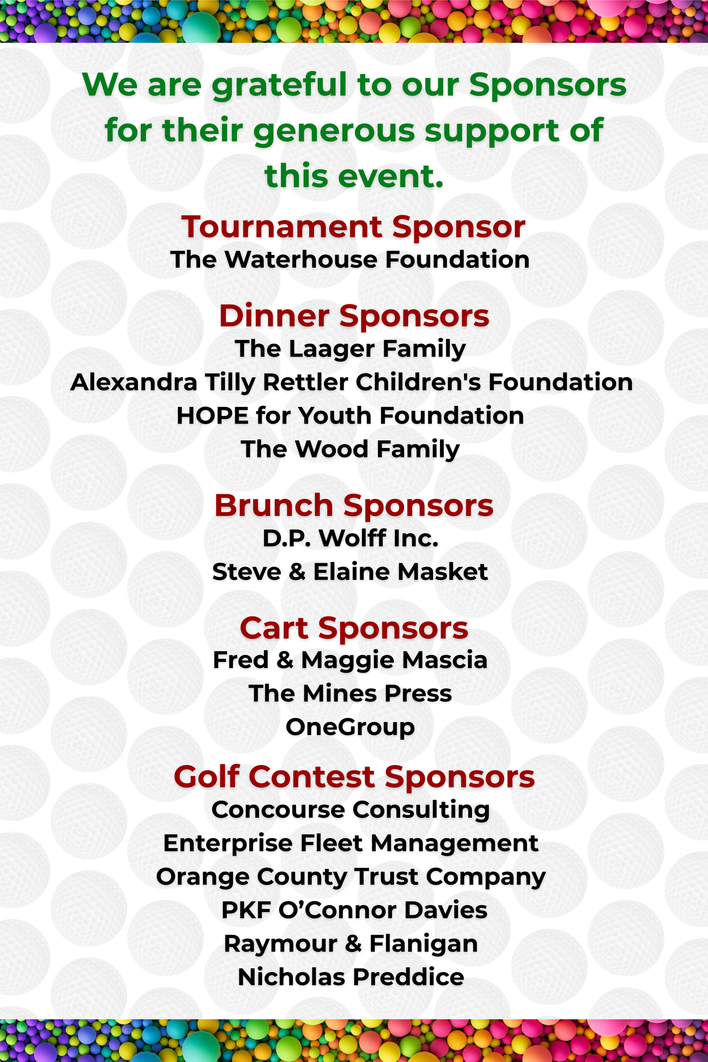 SPONSORS (24x36)
